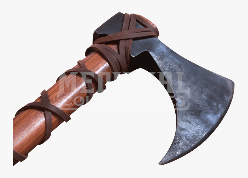 Transparent Ax Png - Viking Axe Leather Wrap, Png Download
