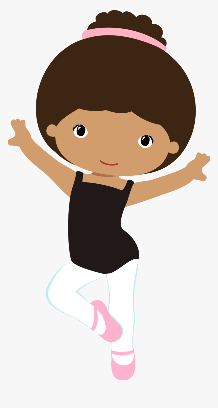 Clip Art Bailarina Morena Png - Bailarina Baby Png, Transparent Png