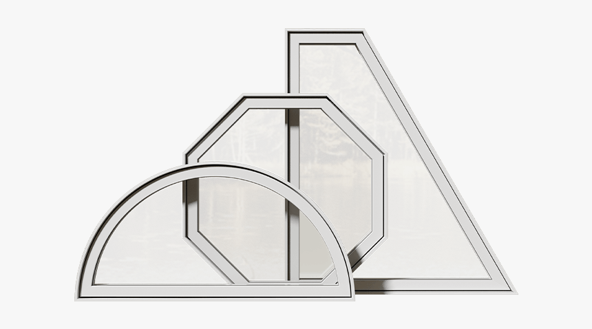 A Set Of Fixed And Shaped Windows By Northern Comfort - Daylighting, HD Png Download