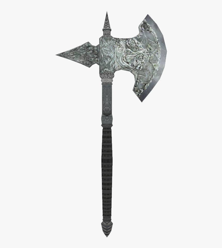 Elder Scrolls - Battle Axe Middle Ages, HD Png Download