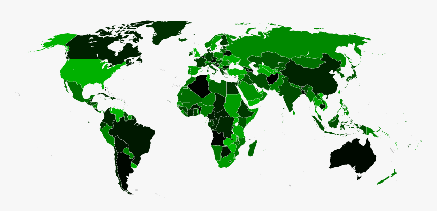 Countries That Use The Gregorian Calendar, HD Png Download