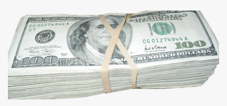 #onehundred #onehundreddollarbills #money #stack Of - Tall Stack Of Money Transparent, HD Png Download