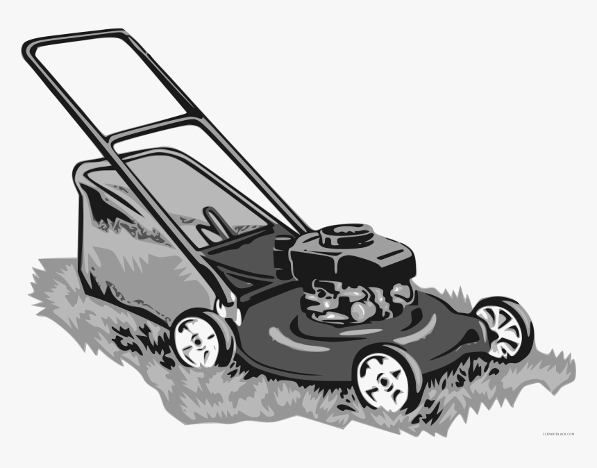 Lawn Clipart Cartoon - Lawn Mower Png, Transparent Png