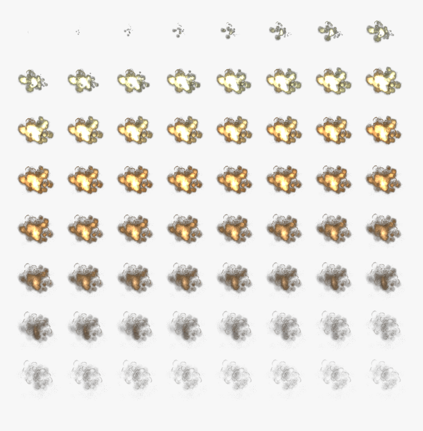 Transparent Explode Png - Explosion Particle Animation, Png Download