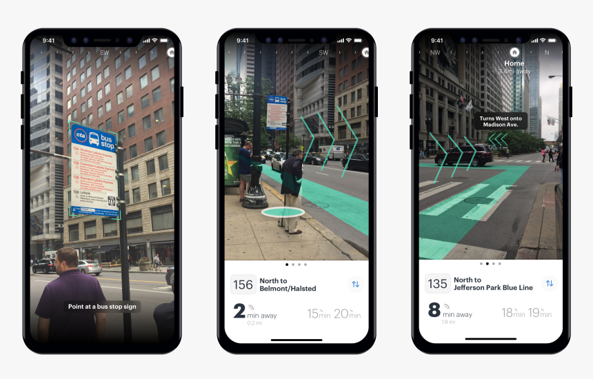 Augmented Reality Bus Stop, HD Png Download