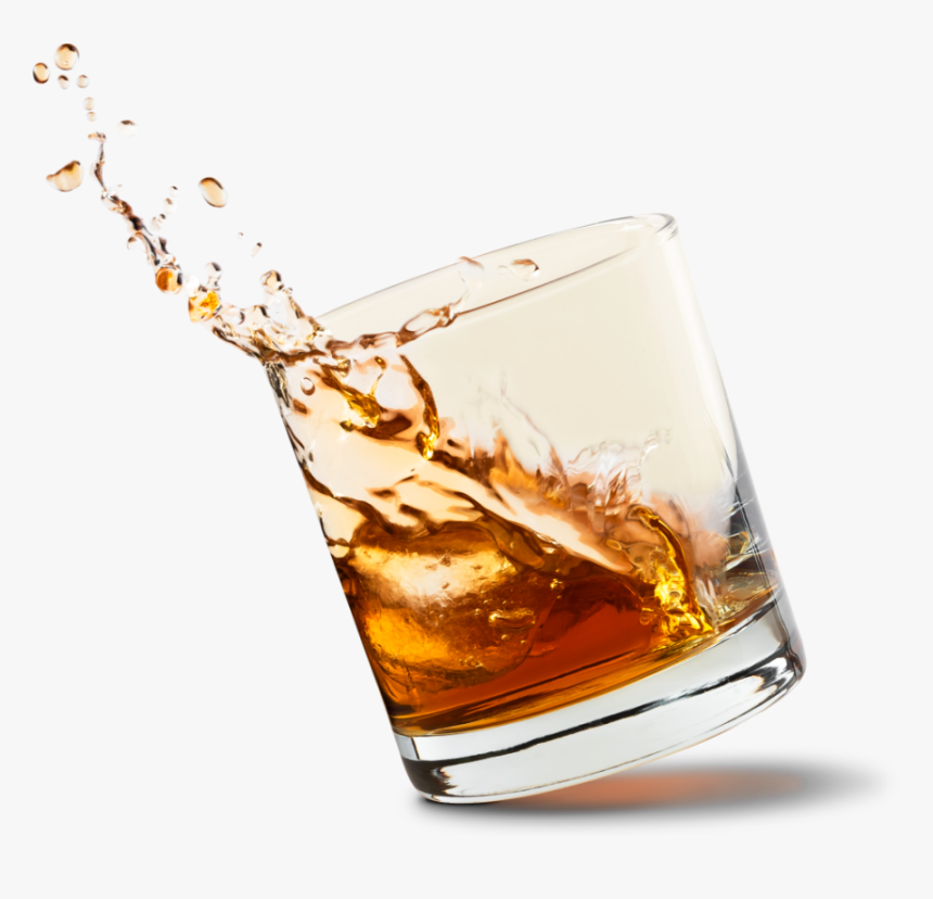 Animated Ice Falling Into A Glass Of Canadian Mist - Godfather, HD Png Download