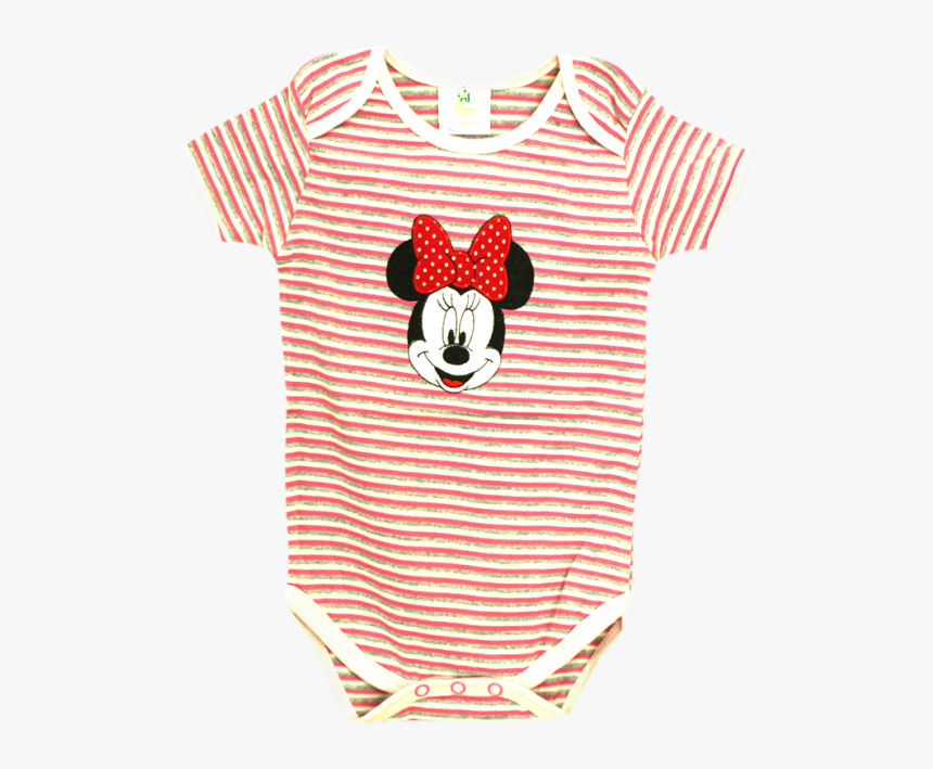 Disney Baby Minnie Mouse Stripes Bodysuits 
 Title - Girl, HD Png Download