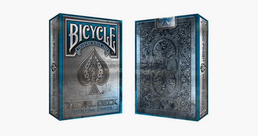 Bicycle Metal Blue Edition, HD Png Download