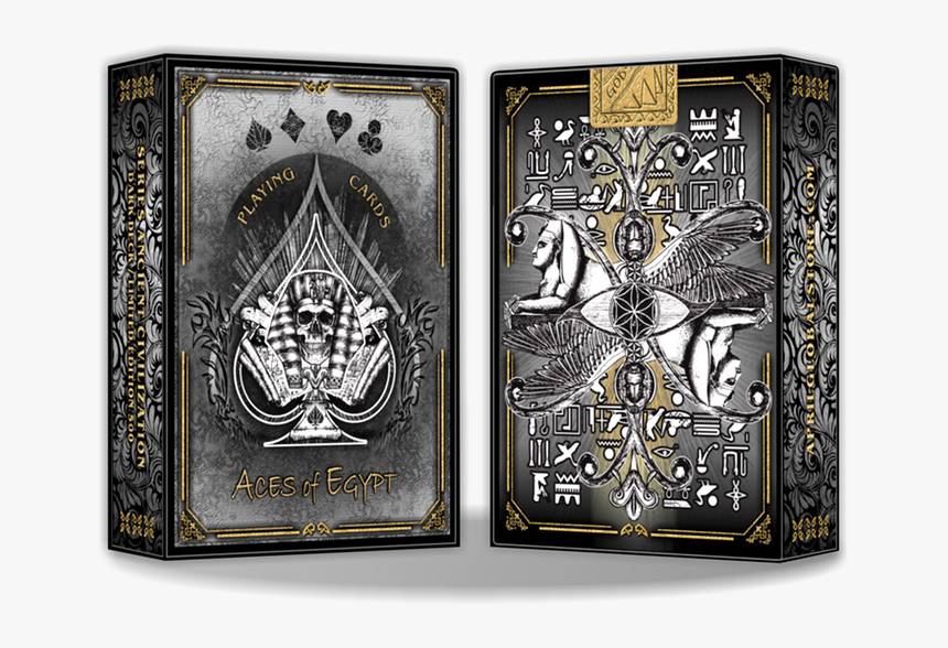 With A Tuck With Gold Foil And Inner Printing, This - Playing Card, HD Png Download