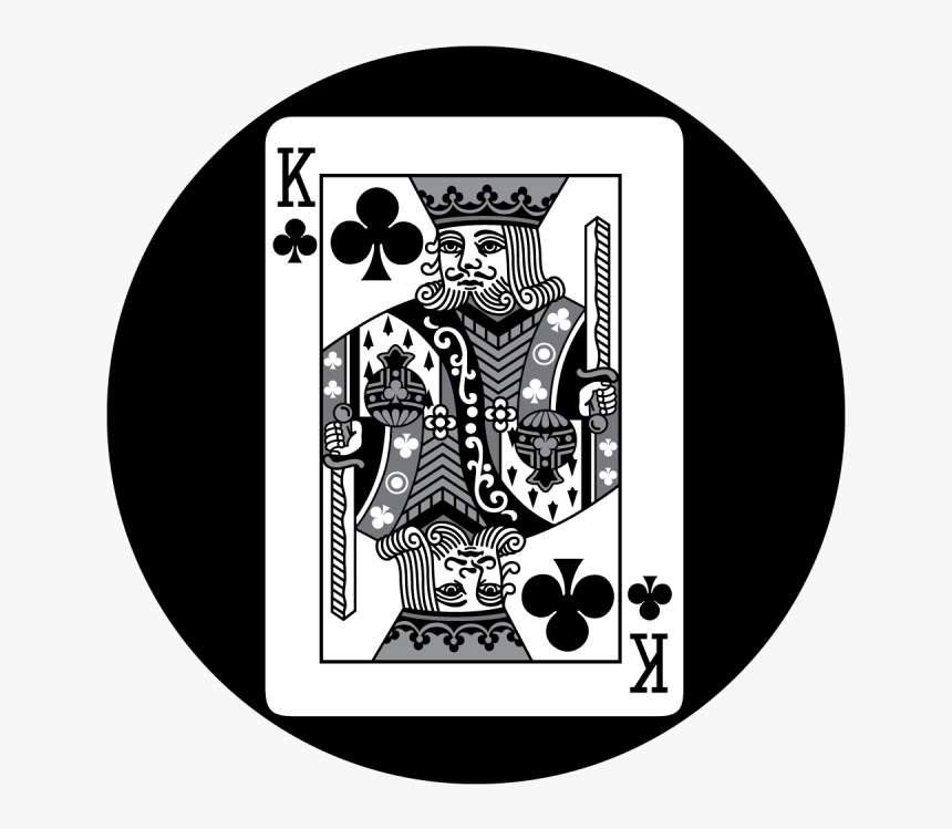 Bicycle Dragon Back Deck Gold - King Of Hearts Card, HD Png Download