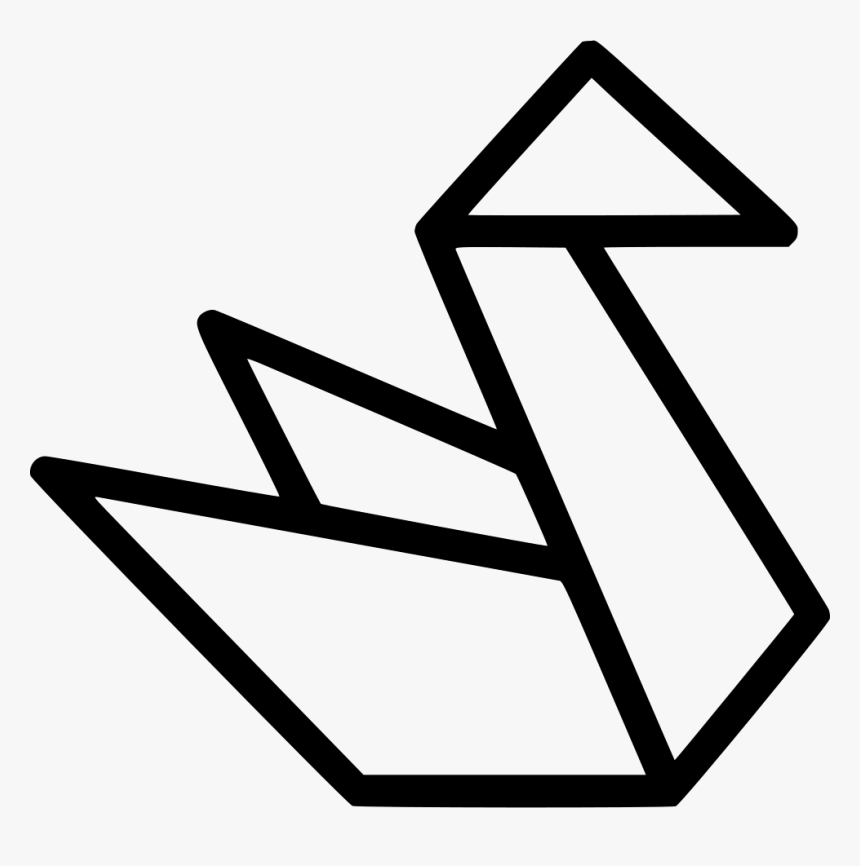 Origami - Transparent Origami Icon Png, Png Download