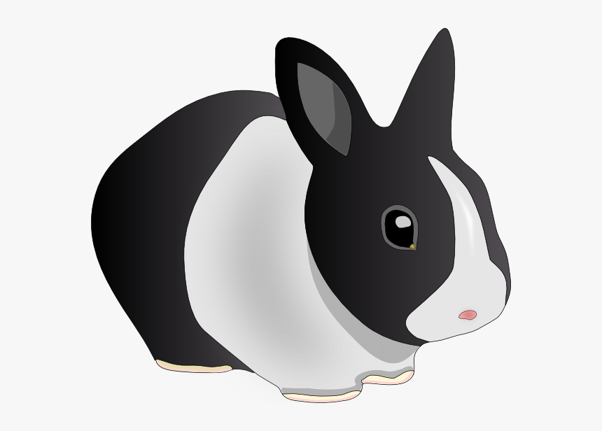Danko Friendly Rabbit Svg Clip Arts - Rabbit Clip Art, HD Png Download