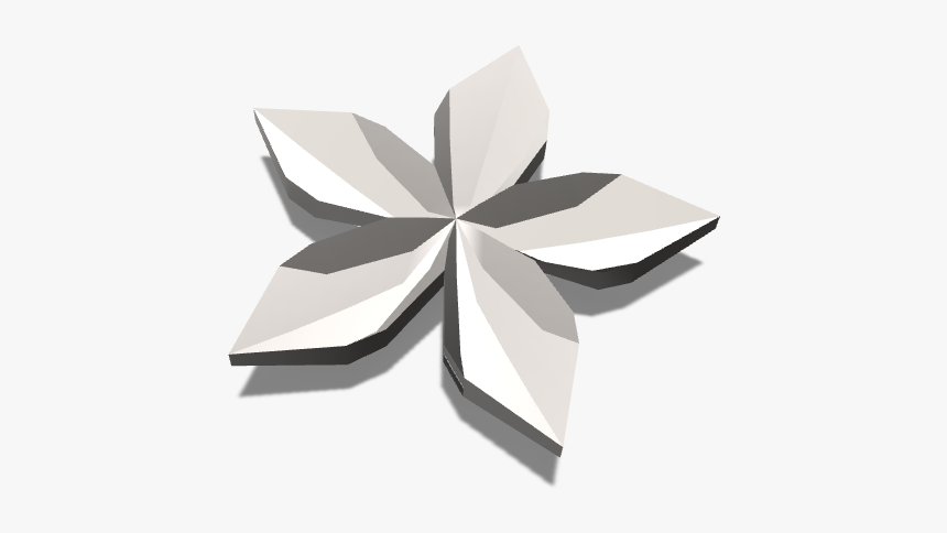 Paper Origami Flower - Cross, HD Png Download