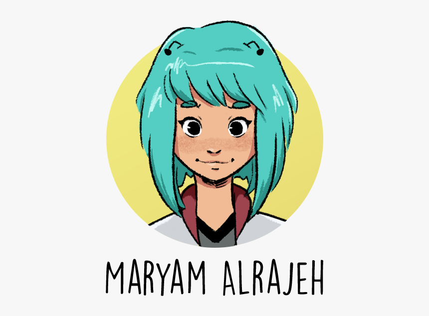 Maryam Alrajeh - Cartoon, HD Png Download