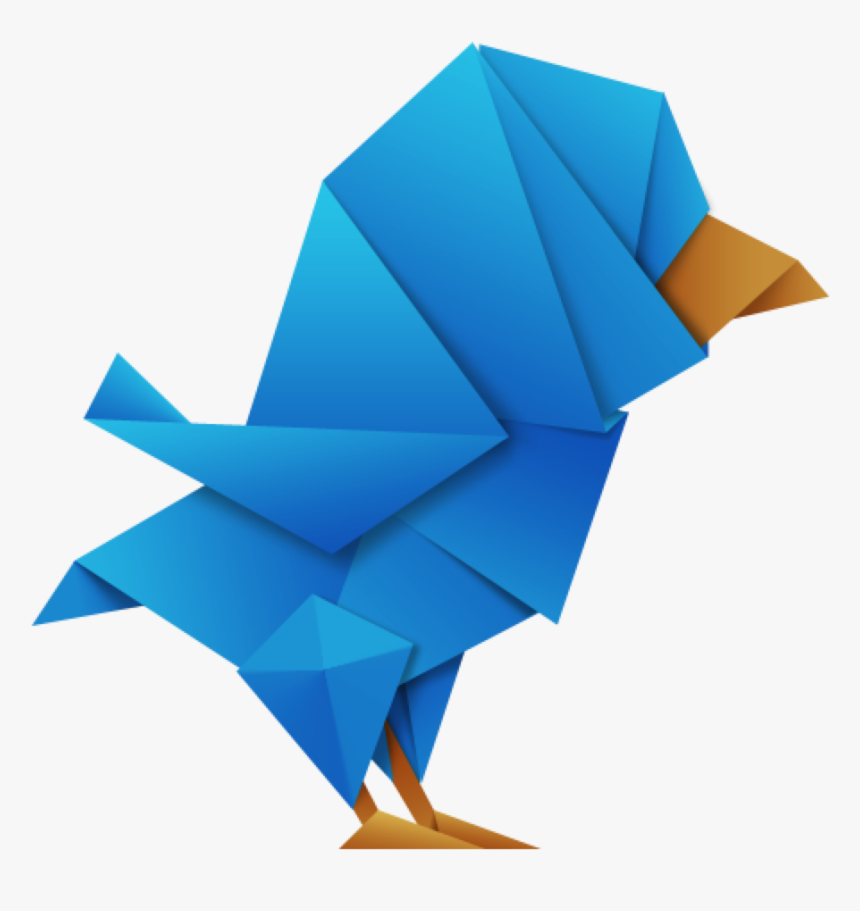 5 Kbytes, For Your Desktop - Origami Bird Icon, HD Png Download