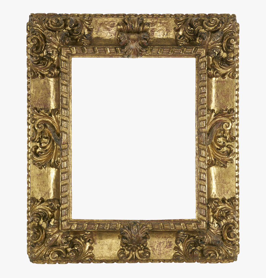 Spanish 17th Century Frame, Carved &amp - Spanish Picture Frames 17th Century, HD Png Download