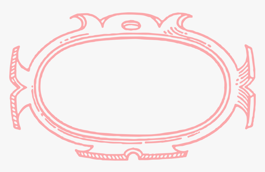 Vintage Frame Clip Art Image And Stock Vector - Vintage Frames Pink Png, Transparent Png