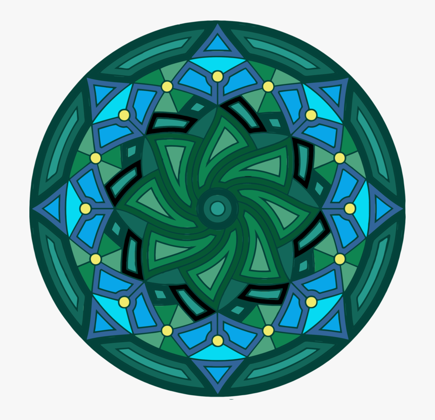 Symmetry,glass,sphere - Glass Design Round Png, Transparent Png