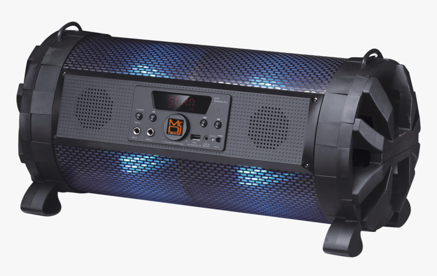 Mr Dj Megatube Portable Bluetooth Speaker W/ Lights, - Jvc Hip Hop Boomblaster, HD Png Download