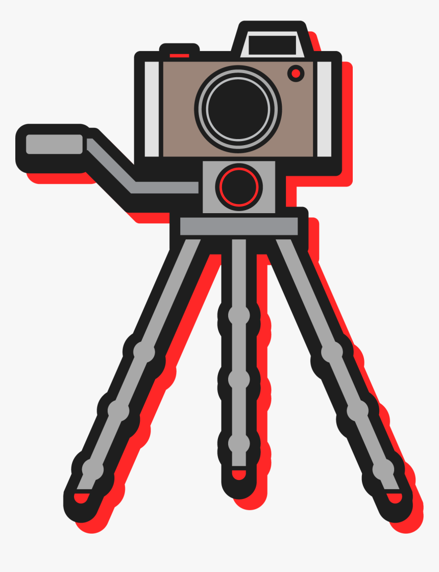 Digital Camera Drawing Photography Clip Art - Photography Camera Clip Art, HD Png Download
