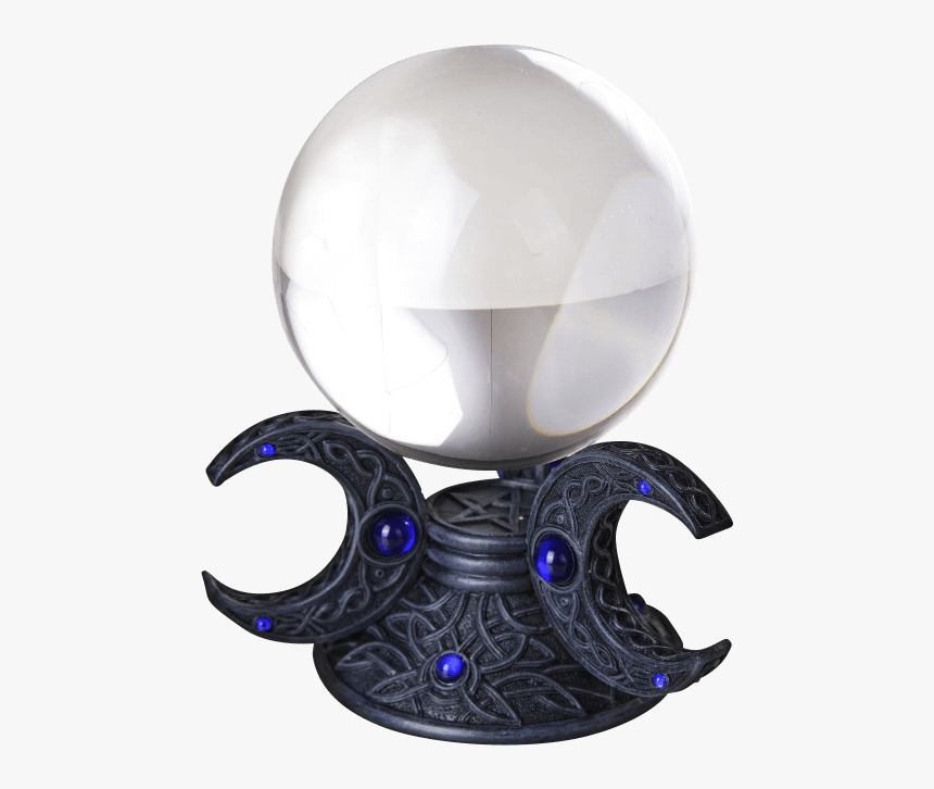 Triple Moon Goddess Gazing Ball - Crystal Ball, HD Png Download
