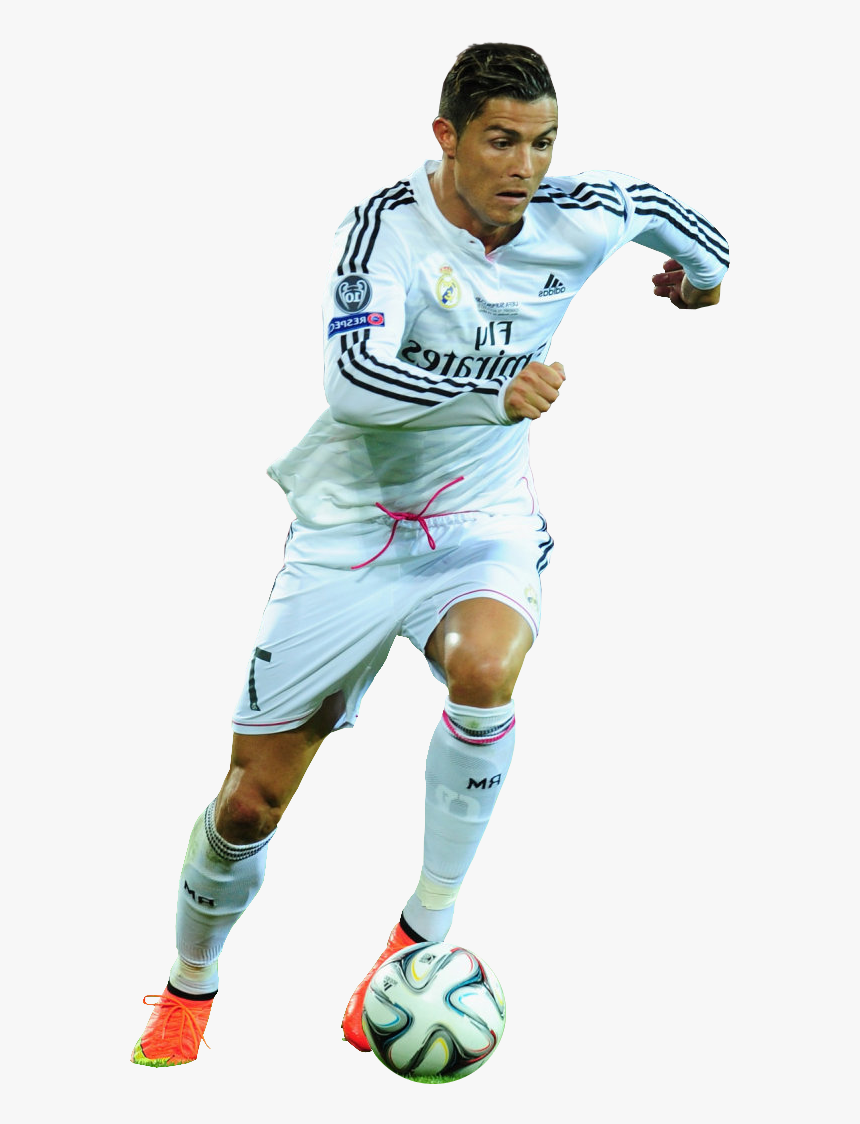 Cristiano Messi Ronaldo Football Player Vs Sport Clipart - Ronaldo Football Player Png, Transparent Png