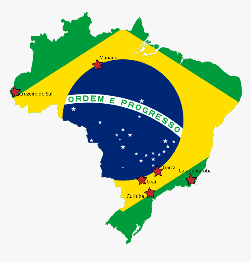Brazil Flag, HD Png Download