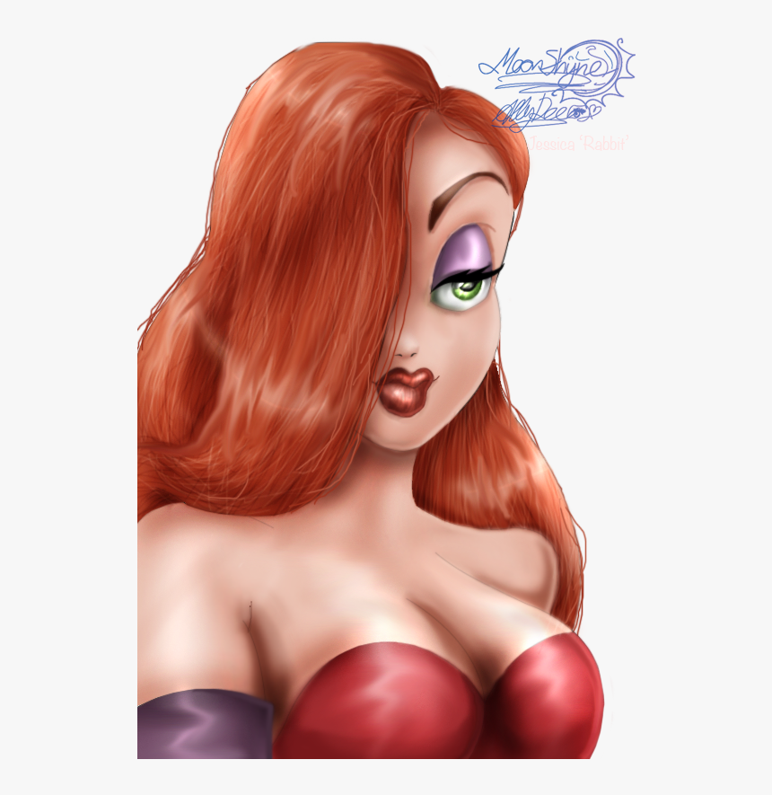 Jessica Rabbit 2014 Fanart , Png Download - Jessica Rabbit Eyes, Transparent Png