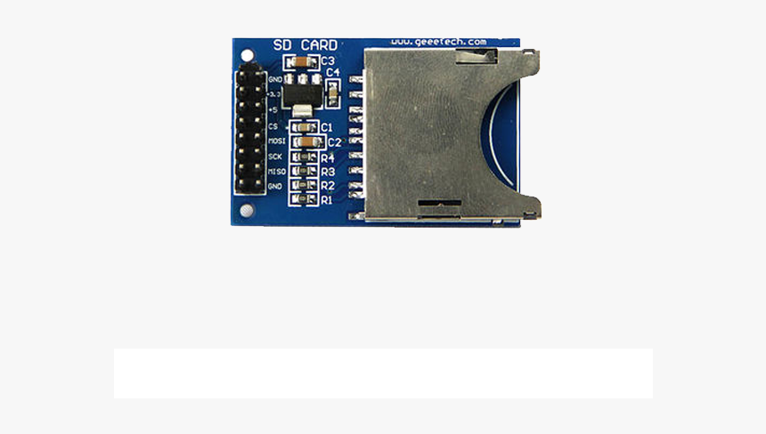 Sd Card Module - Arduino Sd Card Module, HD Png Download