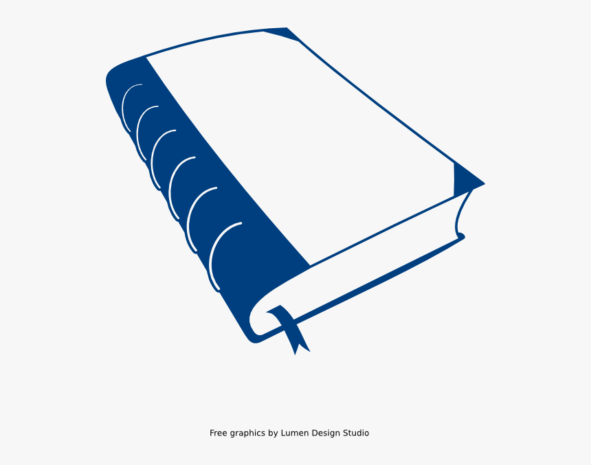 Old Blue Book Clip Art At Clker - Manipuri To English Dictionary, HD Png Download