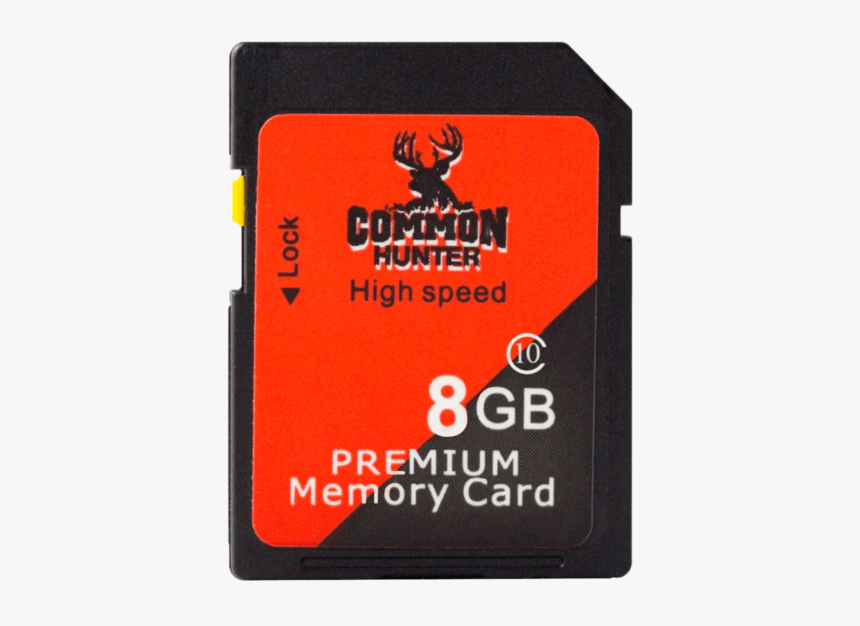 Premium Sd Memory Card For Trail Cameras Orange, HD Png Download