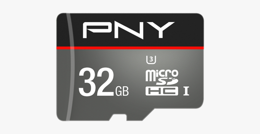 Pny 32gb Microsd Class 10 Memory Card - Micro Sd, HD Png Download