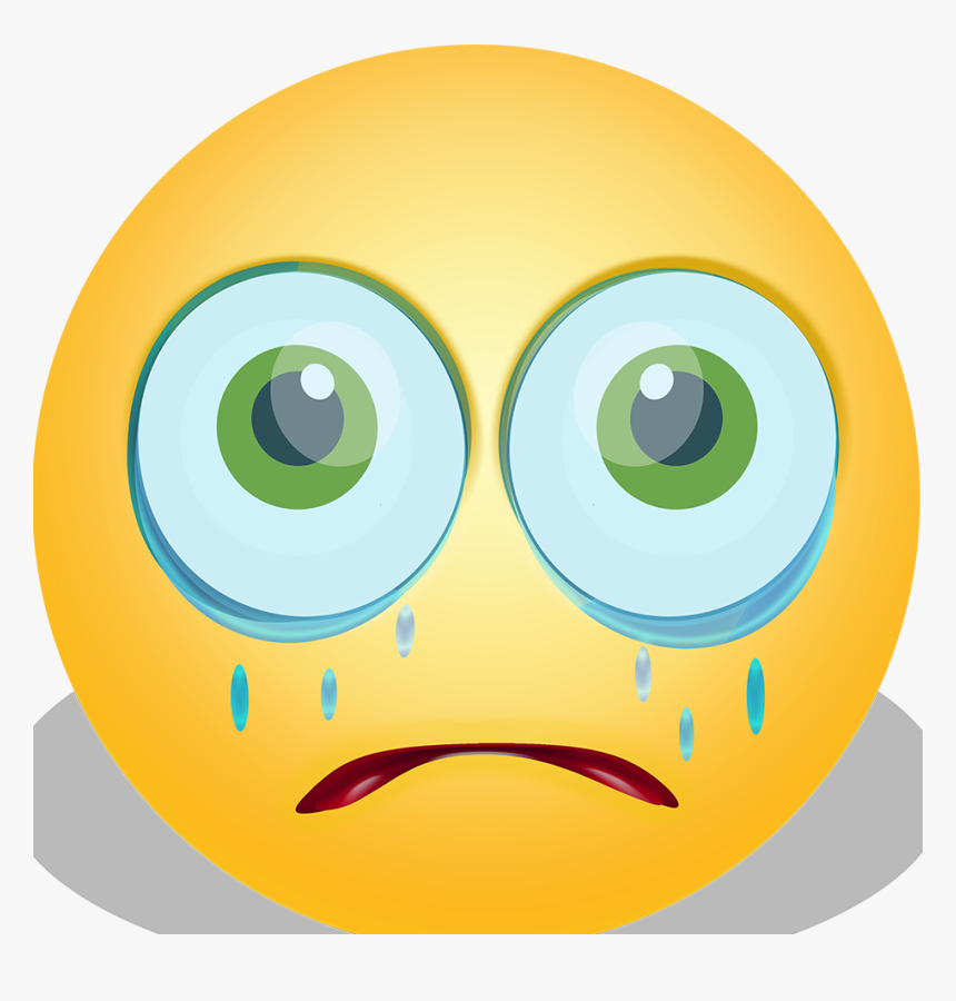 Emoticon Snowman - Smiley - Devastated Cartoon, HD Png Download