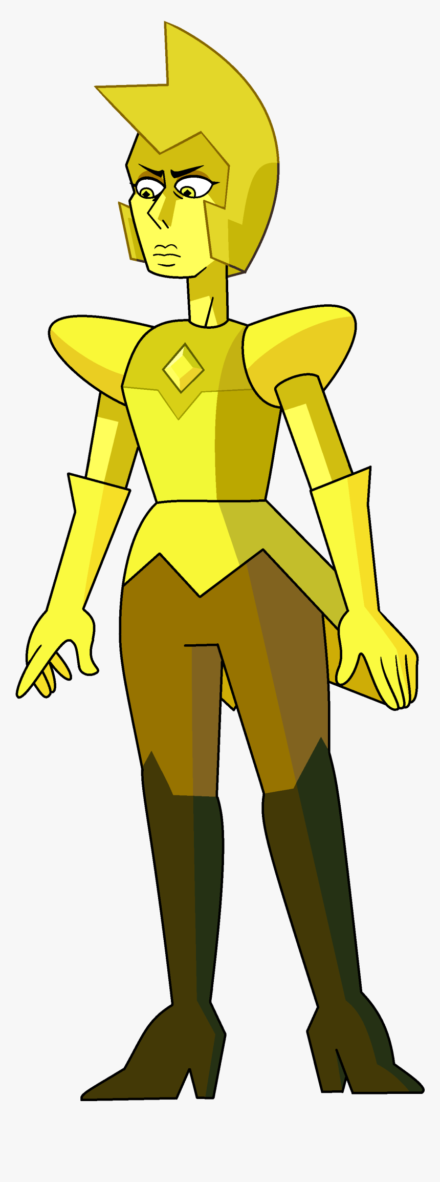 Yellow Diamond By Rylergamerdbs - Steven Universe Yellow Diamond Transparent, HD Png Download