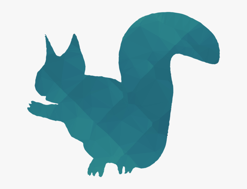 Silhouette Clipart Squirrel Animal Silhouettes Clip - Small Animal Silhouettes, HD Png Download