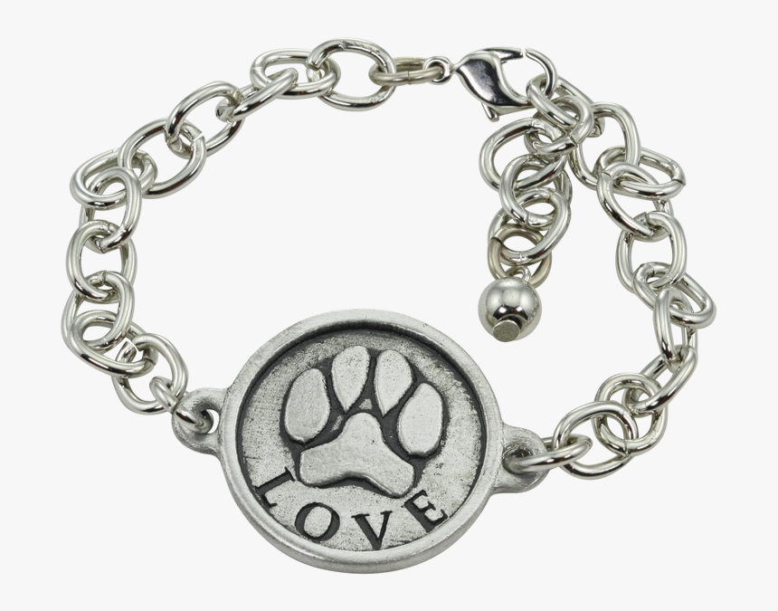 Paw Print Bracelet - Bracelet, HD Png Download