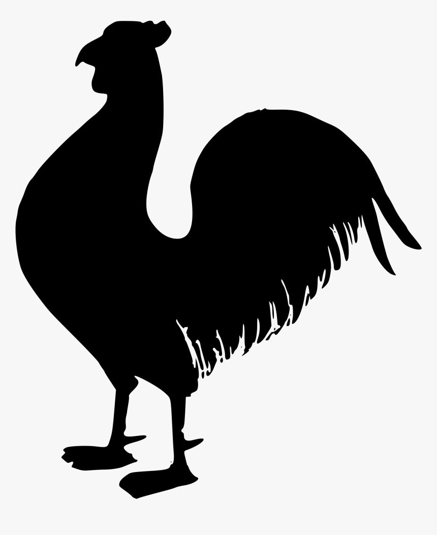 Cockeral 4 Clip Arts - Fighting Cat Silhouette Png, Transparent Png