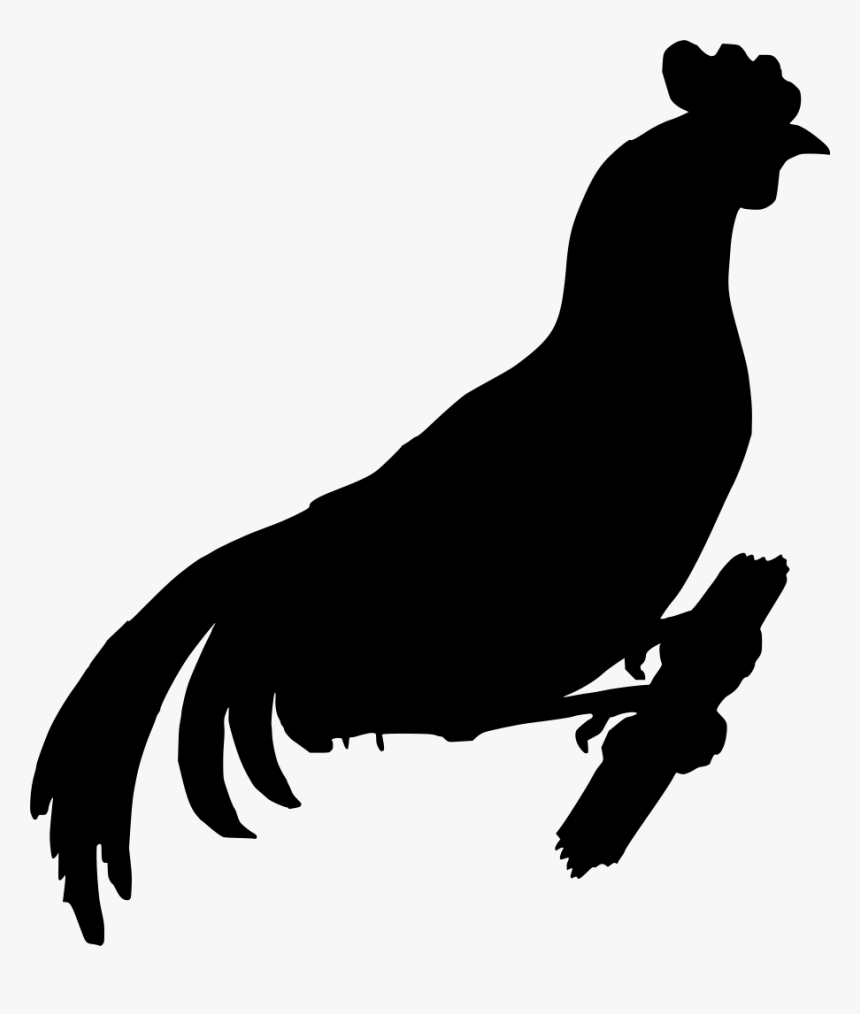 Wolf Howling Silhouette, HD Png Download