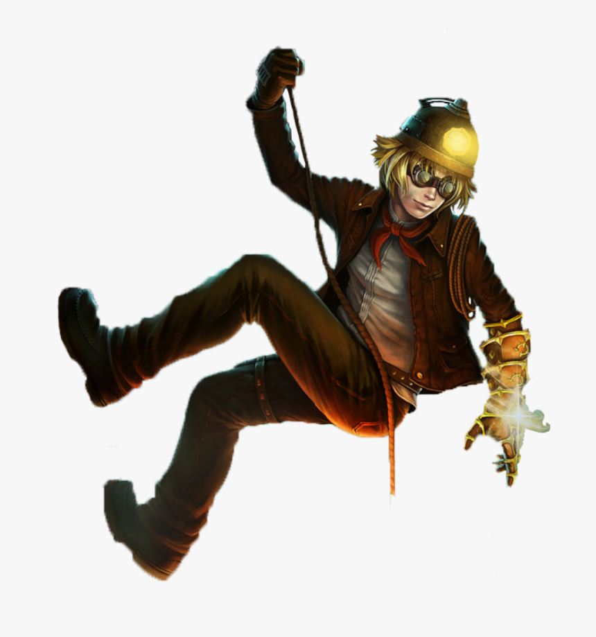 Explorer Ezreal Skin Splashart Png Image - Ezreal Spéléologue, Transparent Png