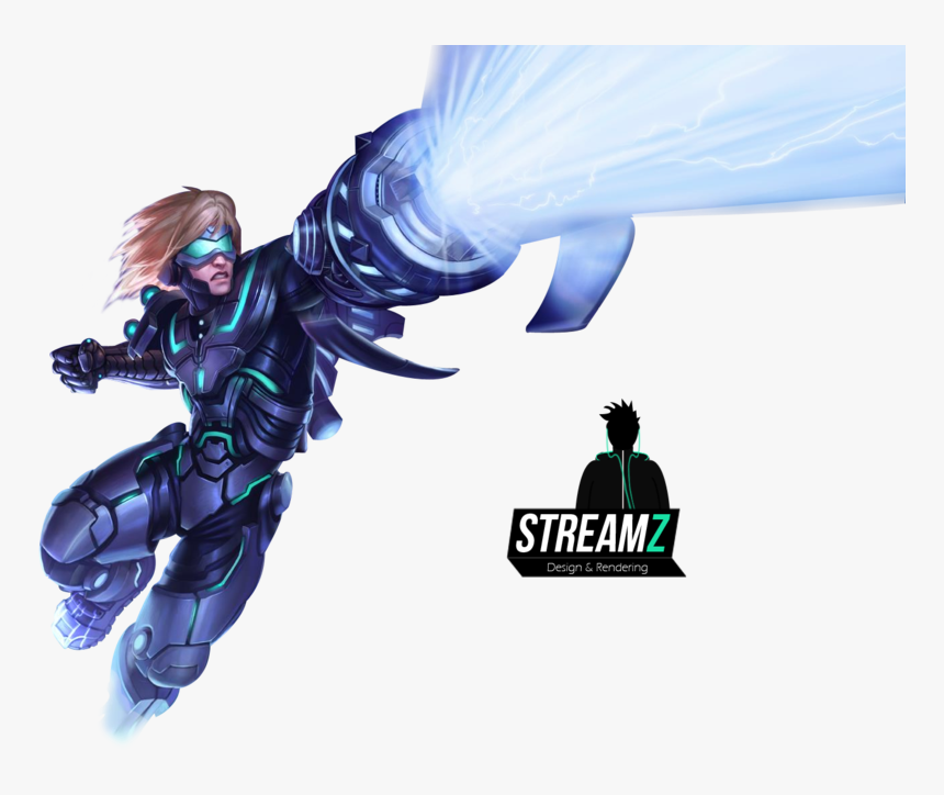 Pulsefire Ezreal Png - Transparent Mobile Legend Heroes Png, Png Download