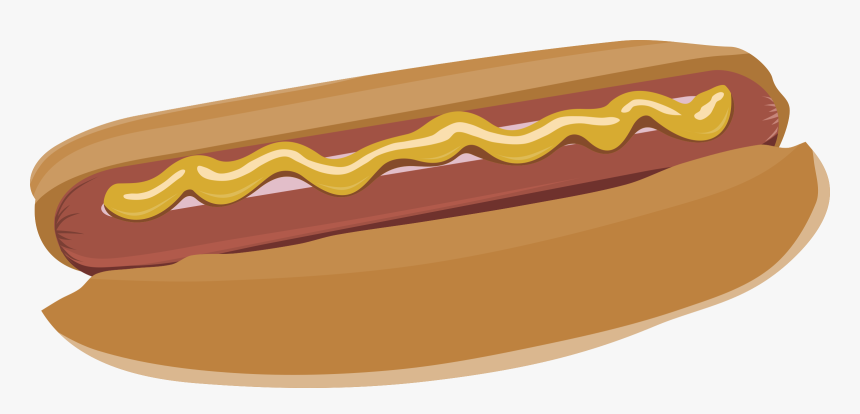 Hot Dog By Rones Clip Arts - Hamburger And Hot Dogs, HD Png Download