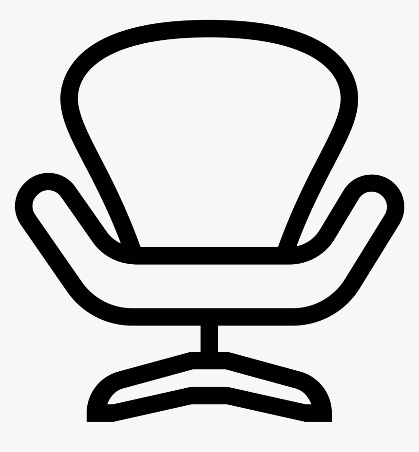 Transparent Movie Star Clipart - Chair Icon Png, Png Download