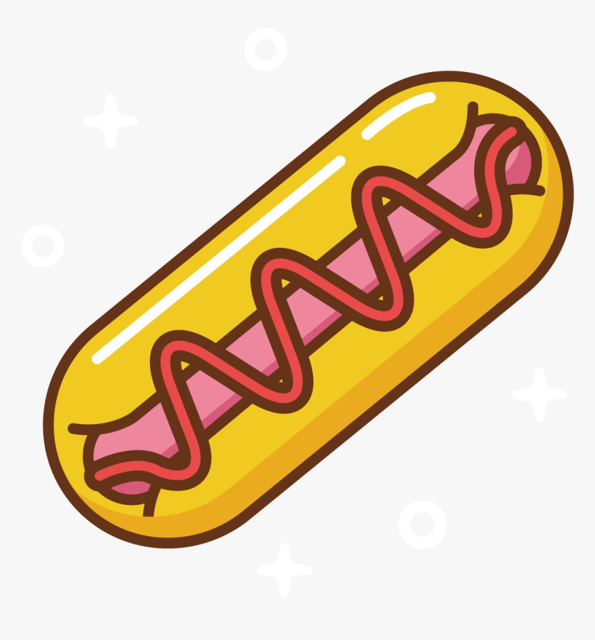 Transparent Hot Dog Png, Png Download
