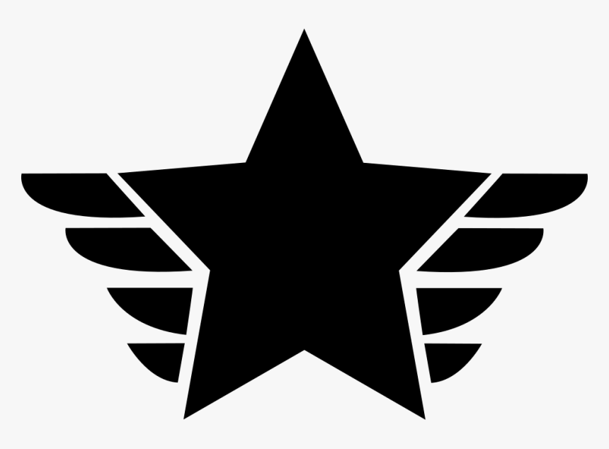 Fivepointed Star Award Symbol - Star Awards Black And White, HD Png Download