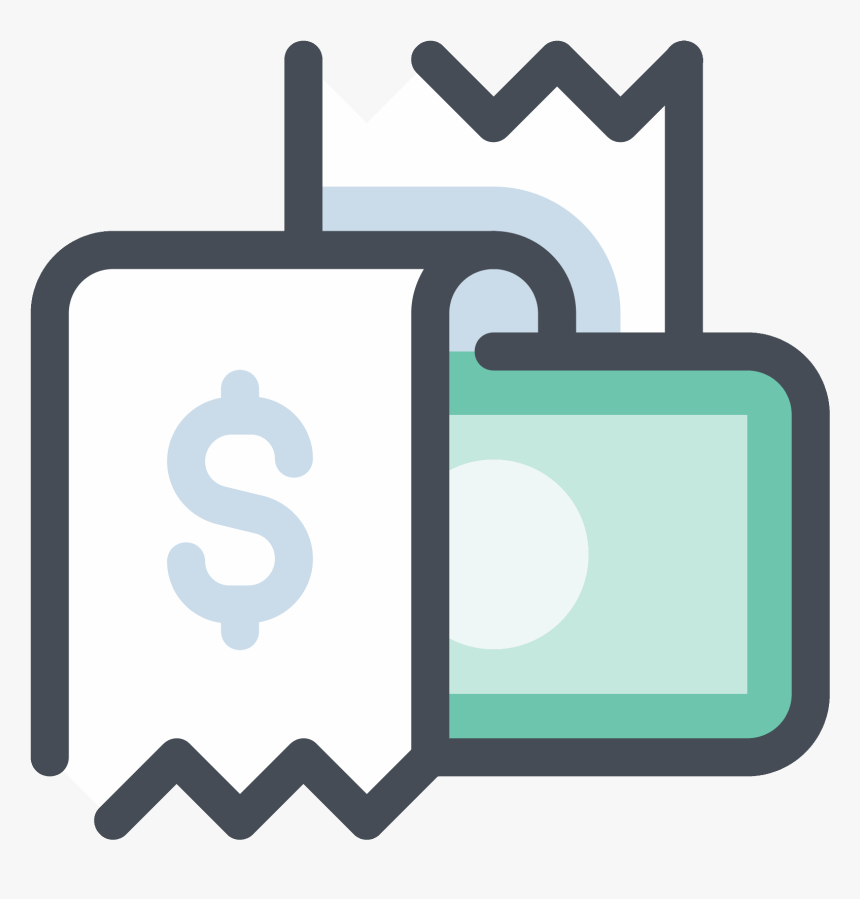 Transparent Cash Icon Png - Receipts Png, Png Download