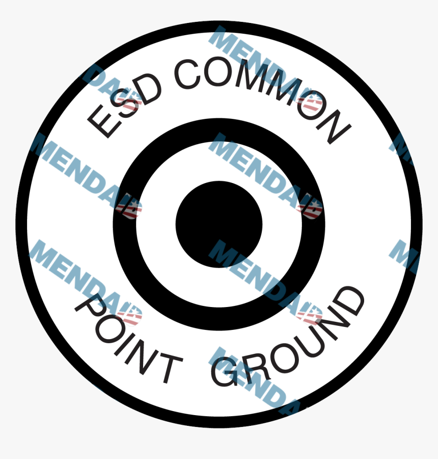 Esd Awareness Symbols - Circle, HD Png Download