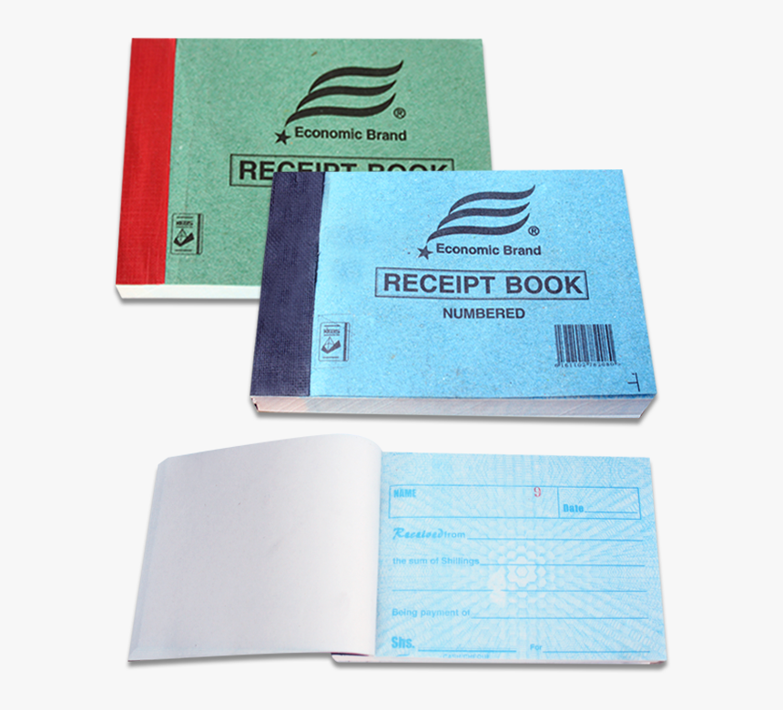 Transparent Receipt Png - Filled Kenyan Receipt Book, Png Download