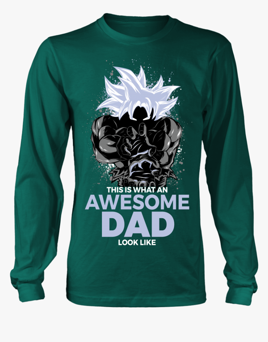 Super Saiyan Cool Dad Master Ultra Instinct Art Shirt - Goku Ultra Instinct Black And White, HD Png Download