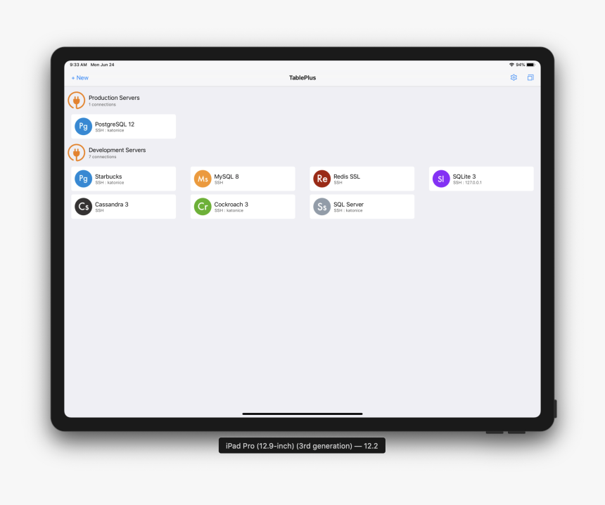 Tableplus Ios Workspace, HD Png Download
