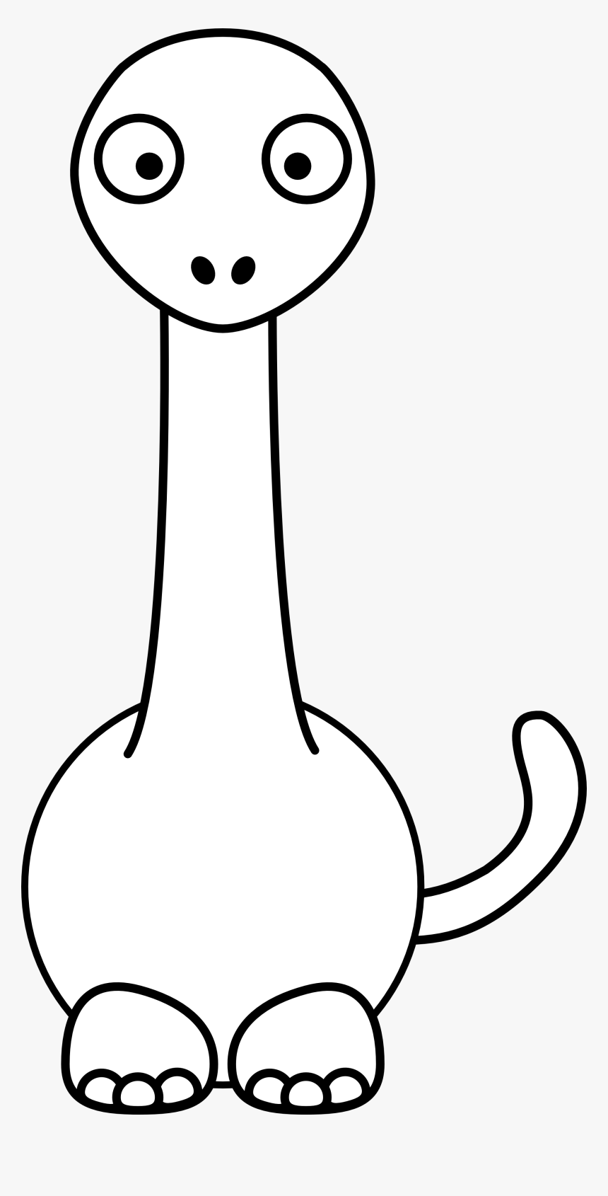 Dinosaur Coloring Pages, HD Png Download